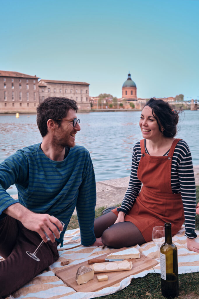 Activité d'été à Toulouse bord de la garonne