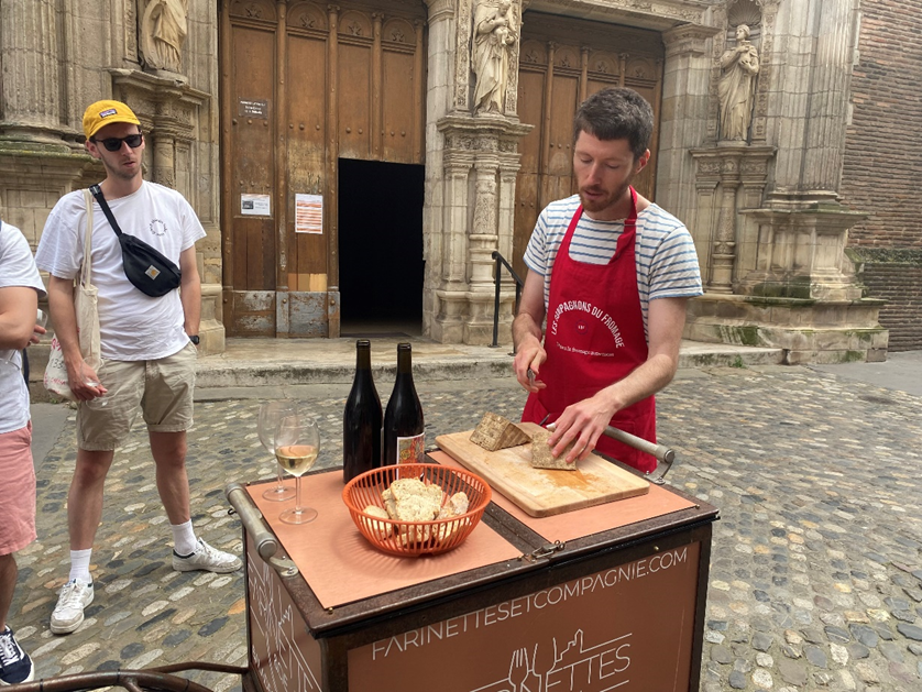 Visite quartier et gastronomie samedi food tour Toulouse