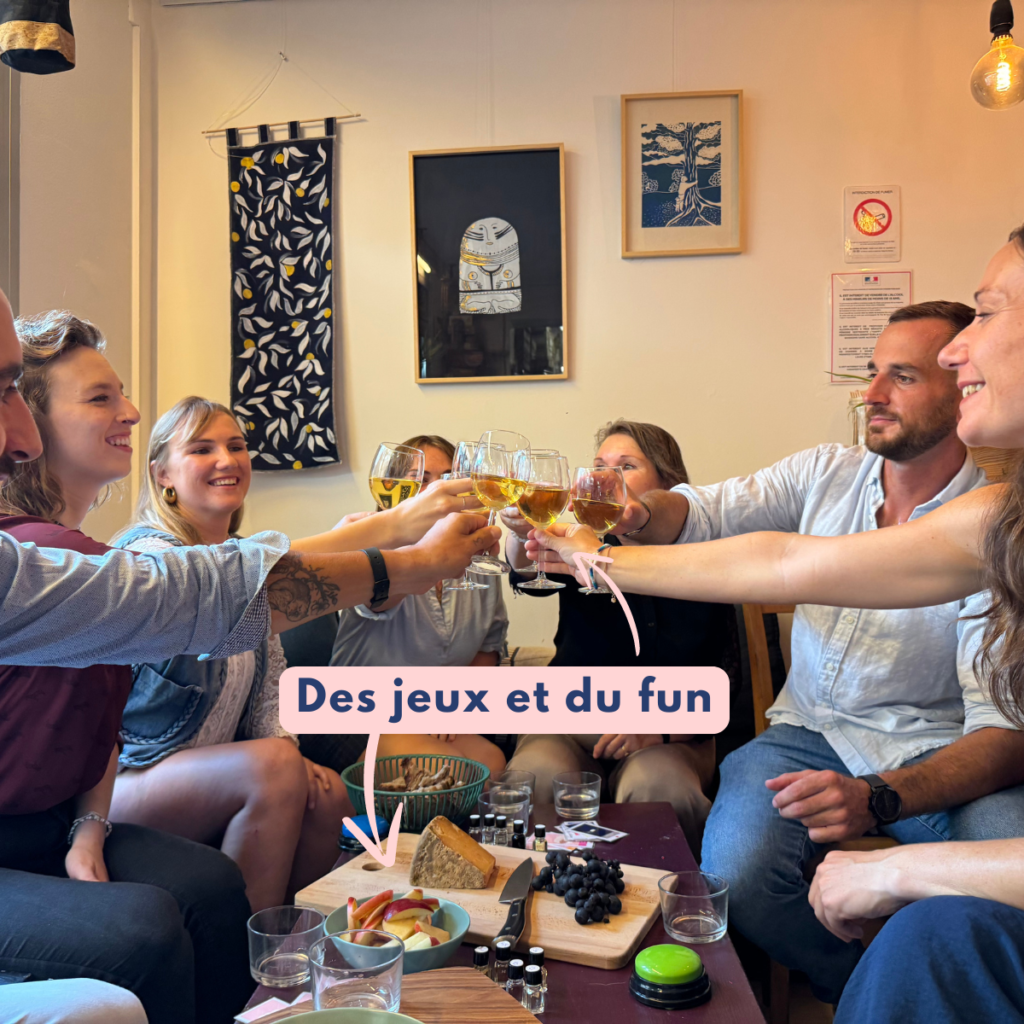 Jeux, fun et ludique dégustation  Toulouse