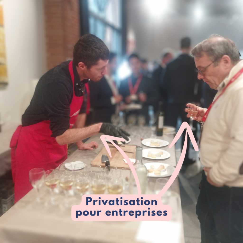 Dégustation de fromages privative en entreprise