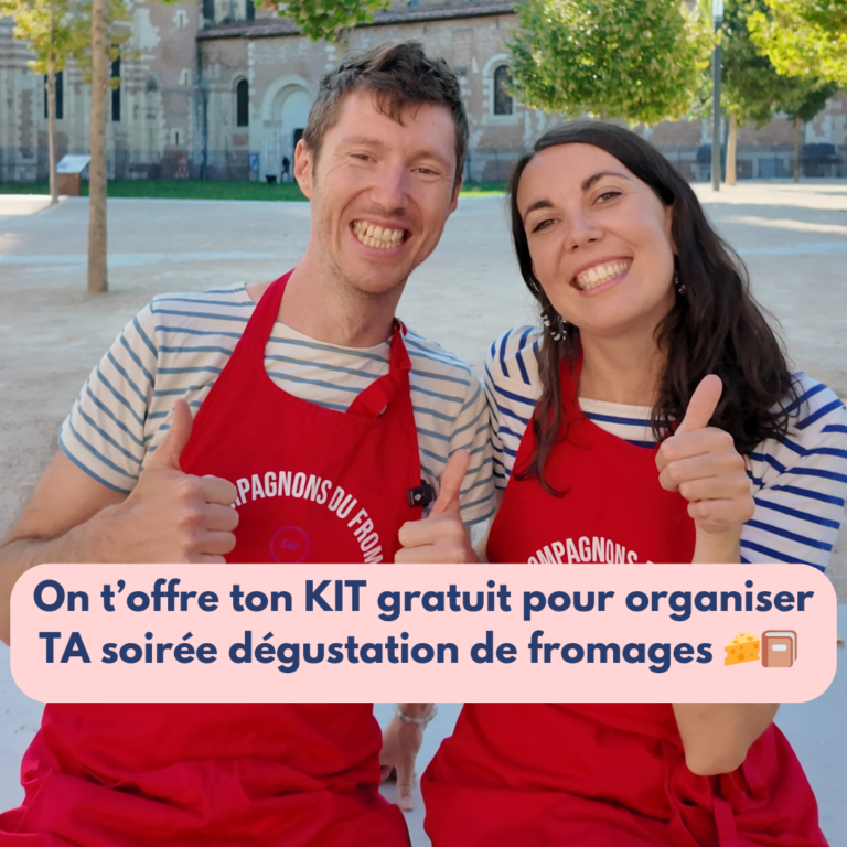 KIT DE DÉGUSTATION DE FROMAGES GRATUIT