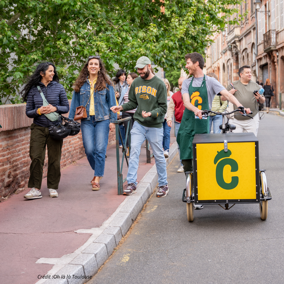 food tour en extérieur fromage et vin
