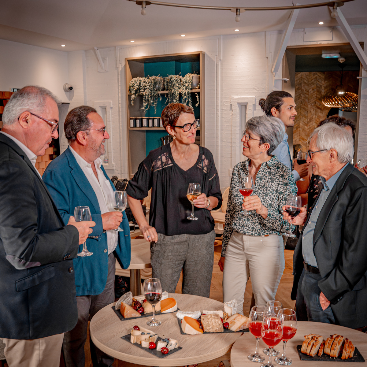 Stand de dégustation échanges collaborateurs toulouse