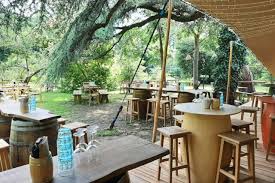 errasse panoramique Domaine Candie Toulouse pour atelier dégustation fromage cadre naturel